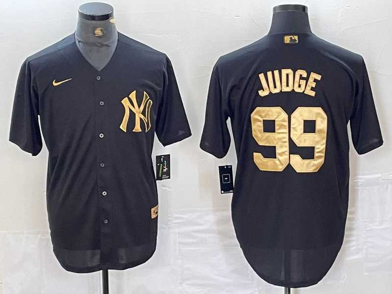 Men's New York Yankees #99 Aaron Judge Black Gold Cool Base Stitched Jersey,We sell and wholesale Men's New York Yankees #99 Aaron Judge Black Gold Cool Base Stitched Jersey on line form chian!